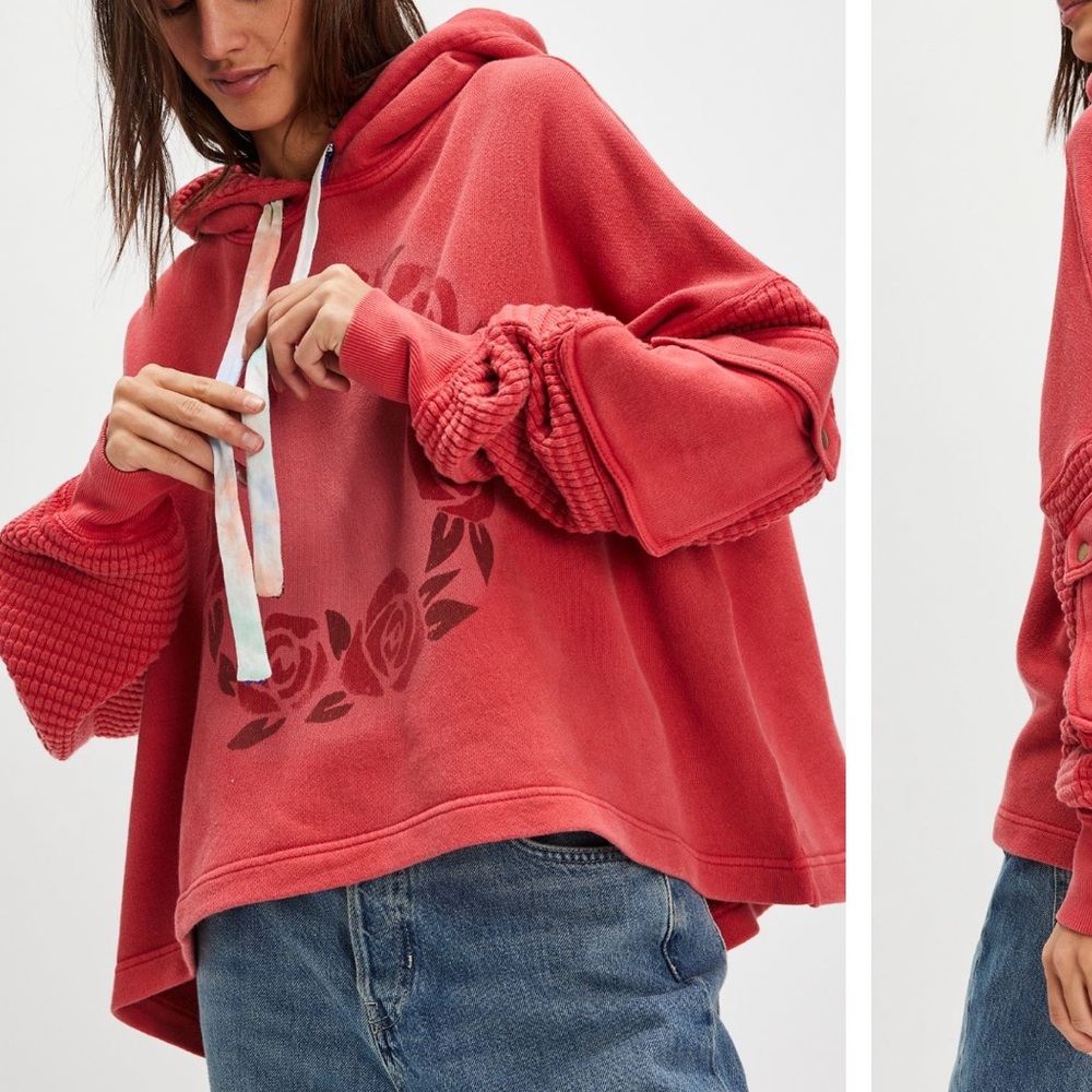 NWT Free People Friendship Sweatshirt, XS